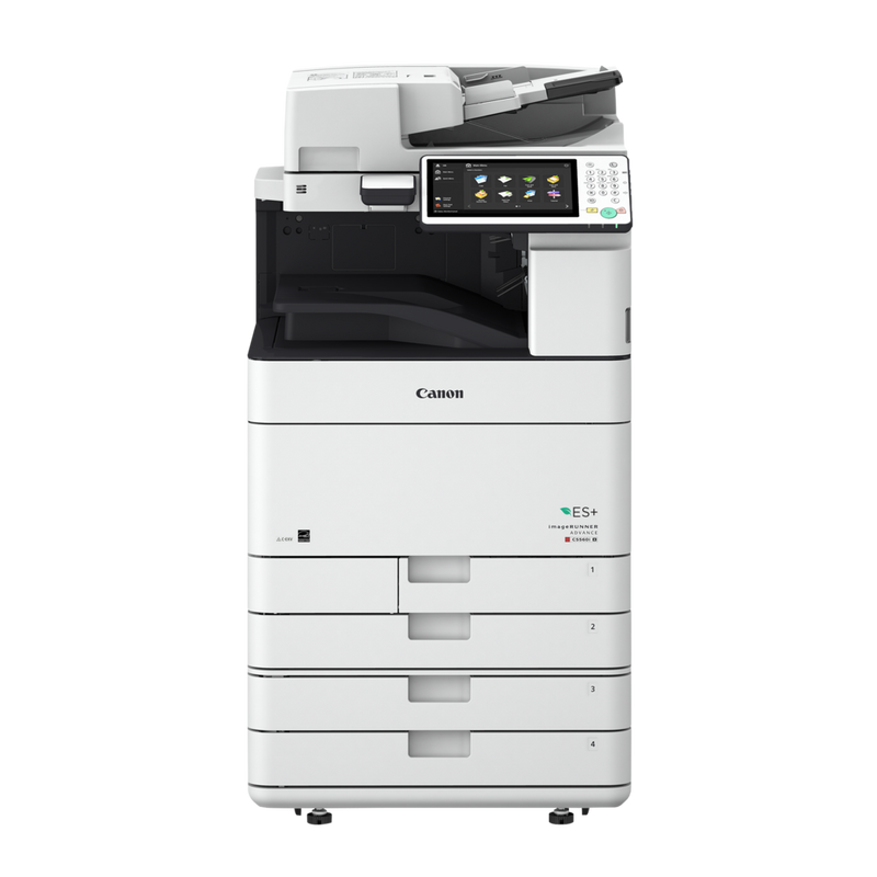 Canon C5550 printer on a white background