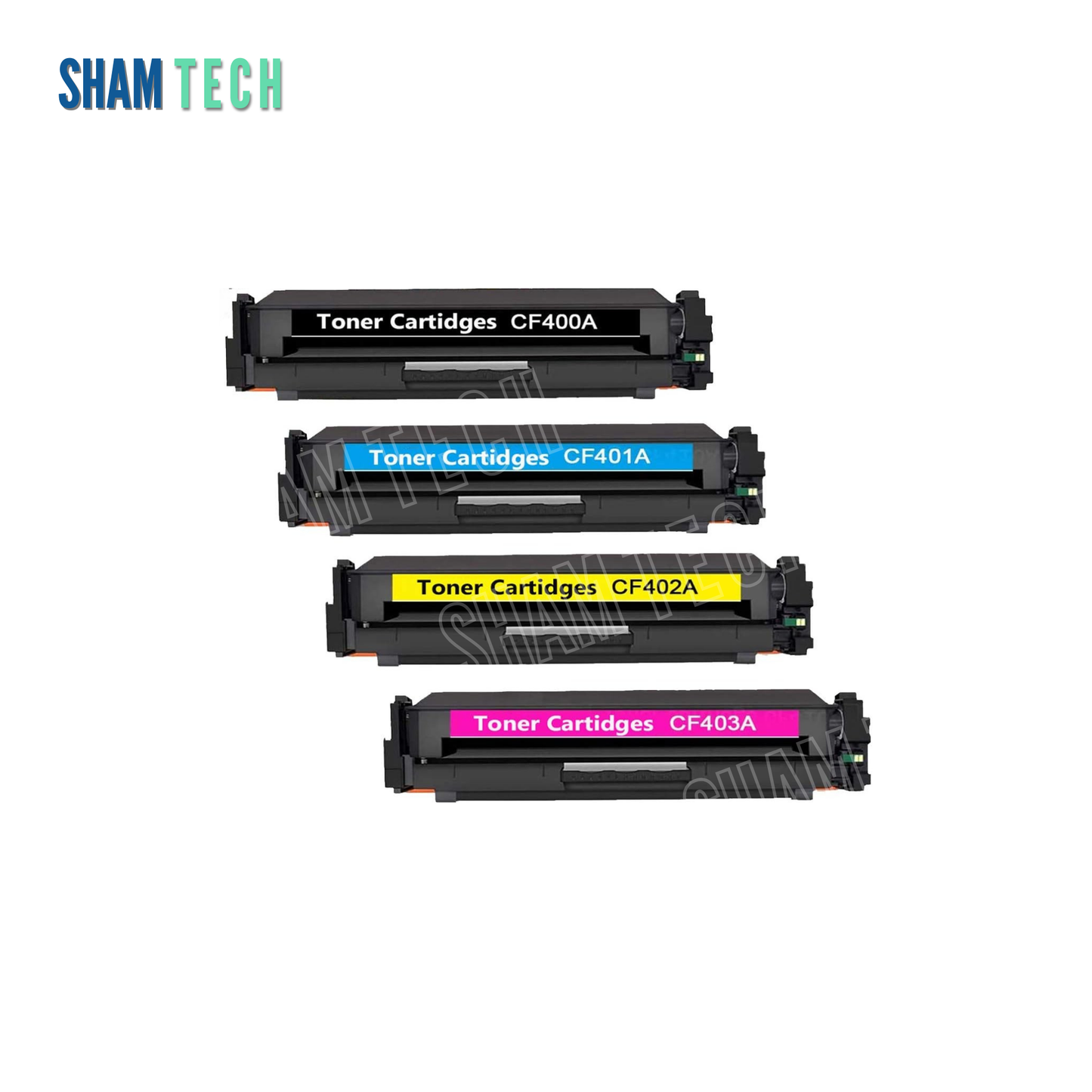 شرائح HP 201A CF400/401/402/403A الملونة الذكية