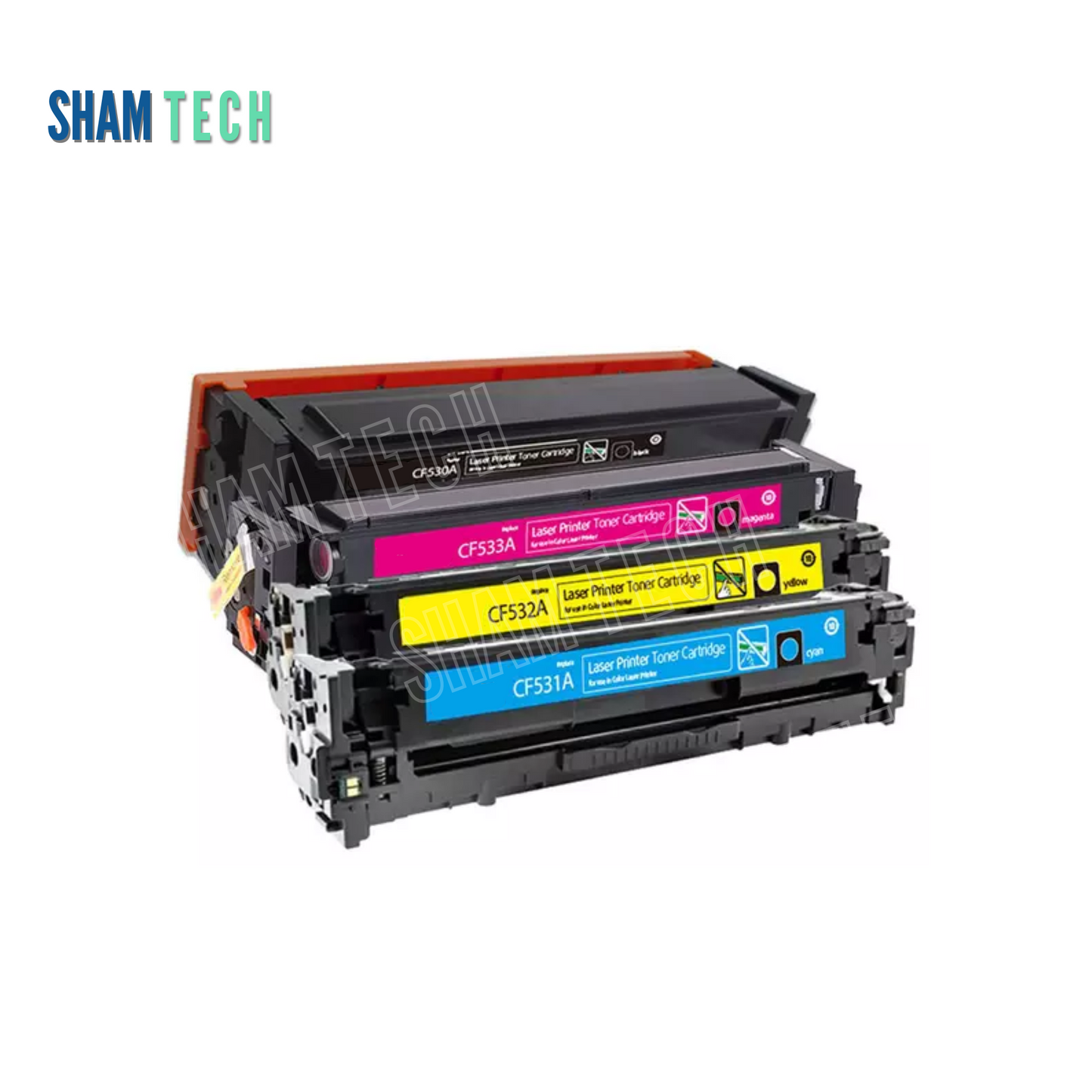 محابر ليزرية ملونة HP 205A CF530/531/532/533A