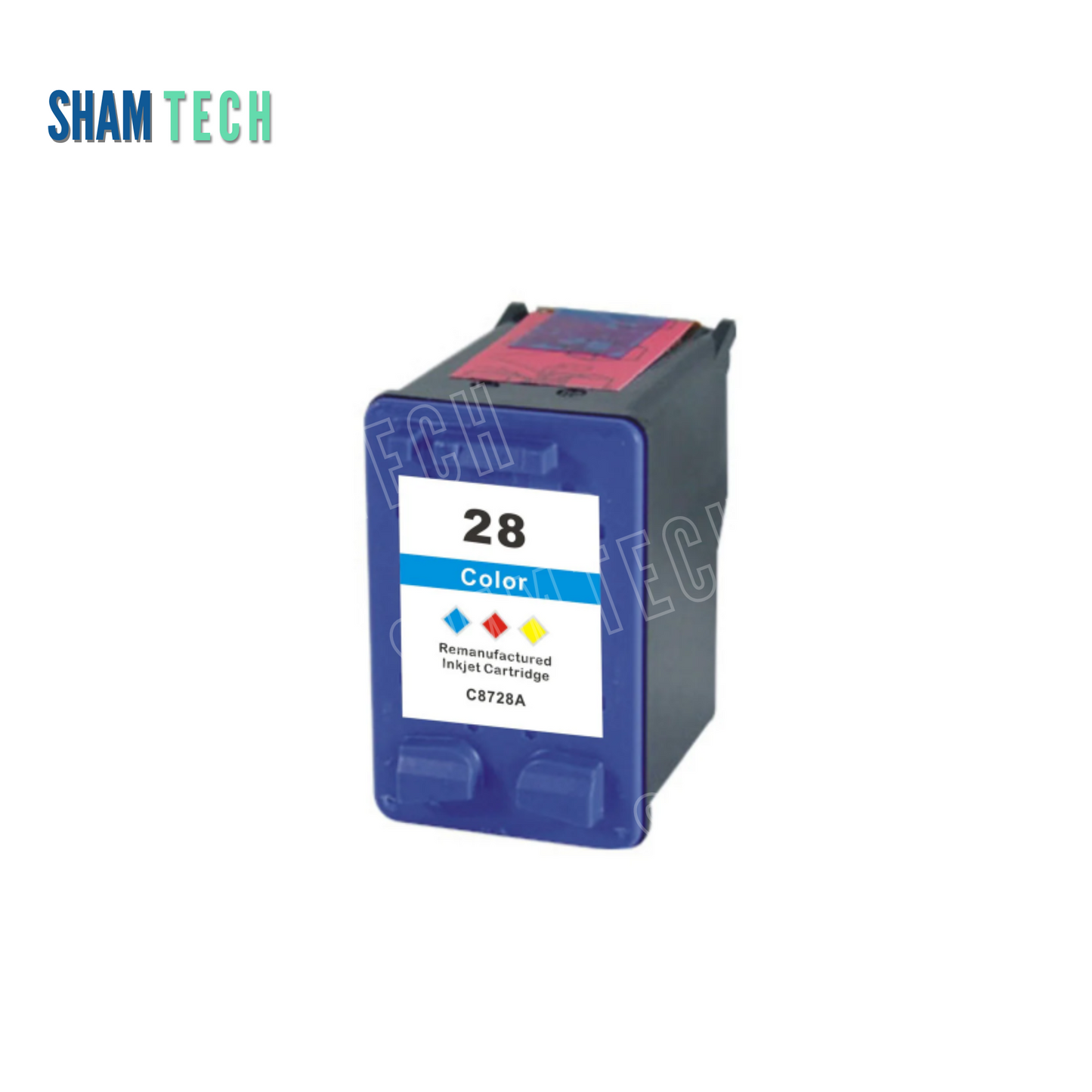 المحبرة النافثة للحبر ثلاثية الألوان HP 28