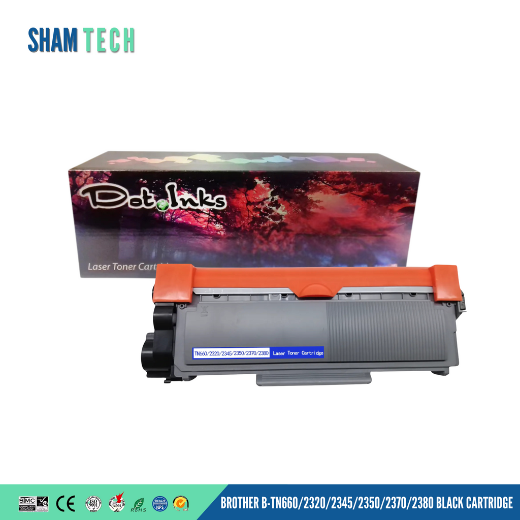 محبرة اللون الأسود  برازر B-TN660/2320/2345/2350/2370/2380 