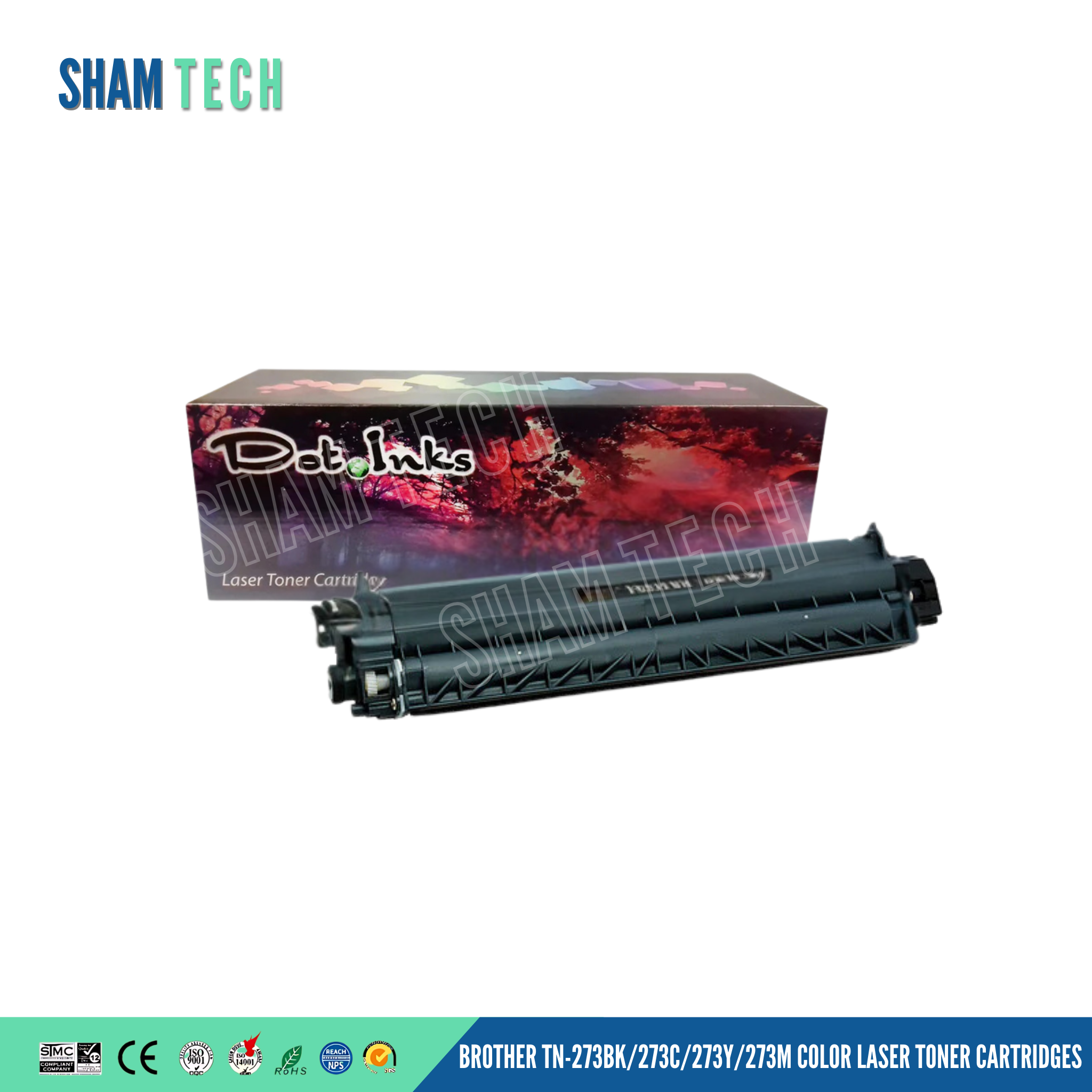 محابر برازر ليزرية ملونة  TN-273BK/273C/273Y/273M