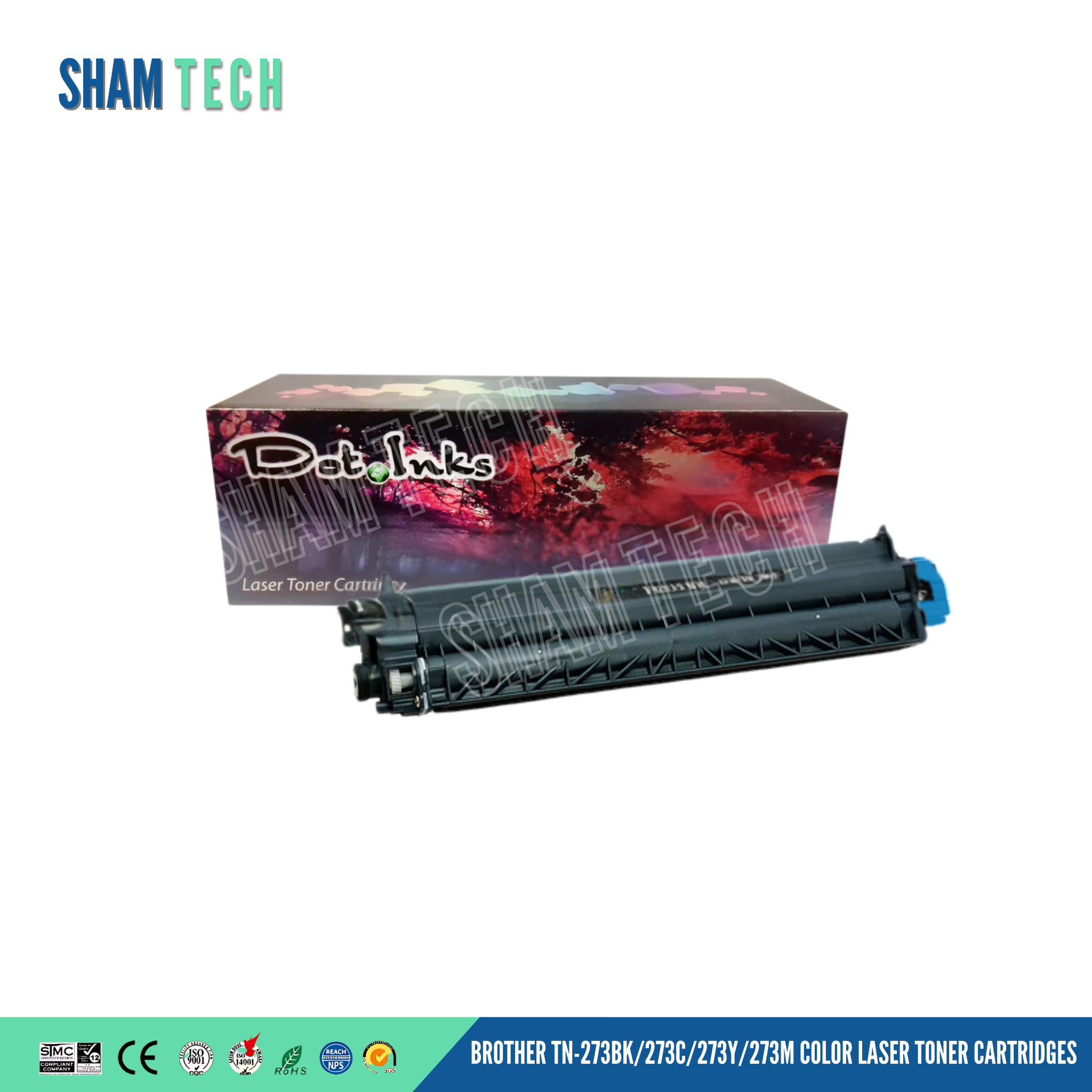 محابر برازر ليزرية ملونة  TN-273BK/273C/273Y/273M