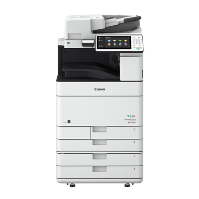 Canon C5550 printer on a white background