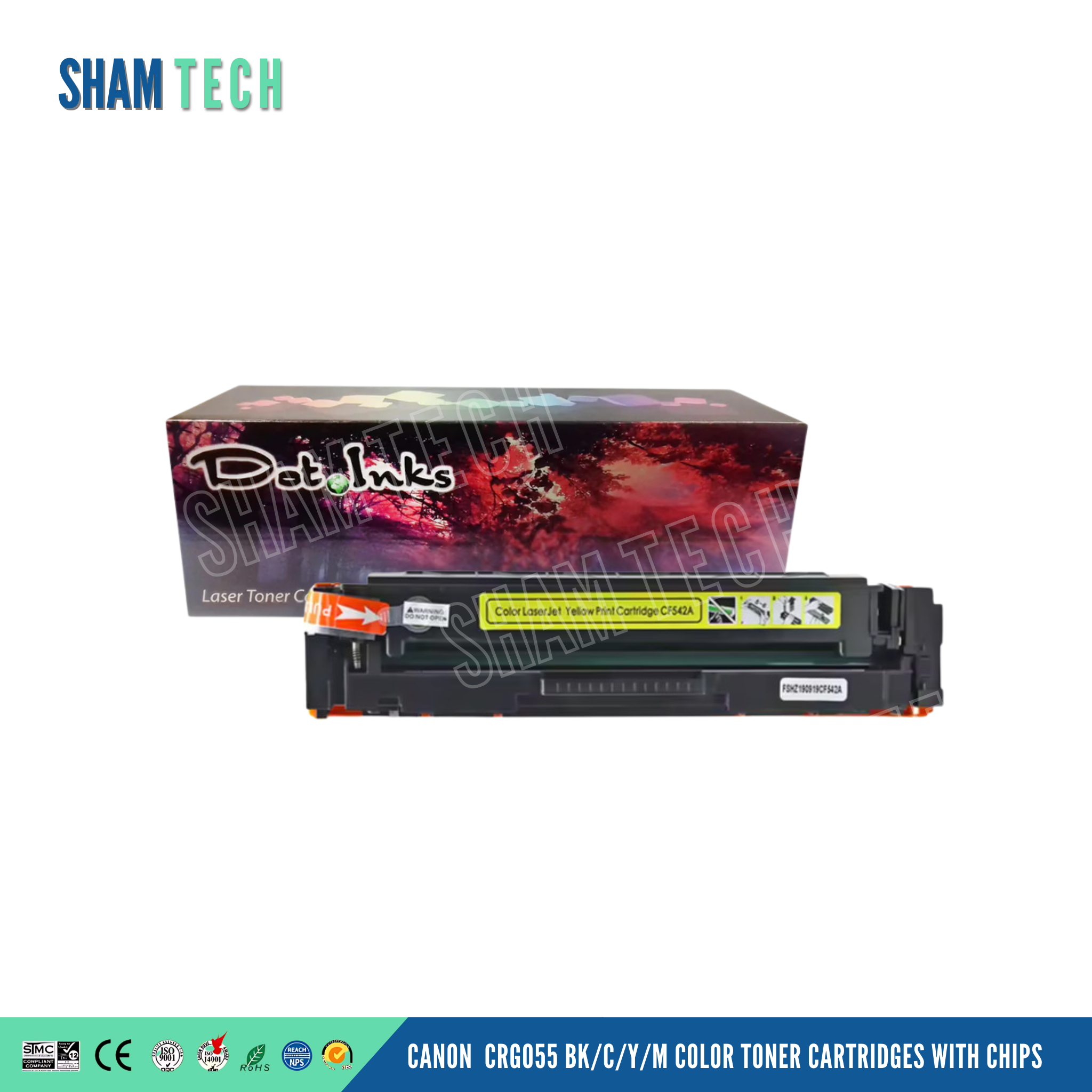 محابر ملونة كانون CRG055  