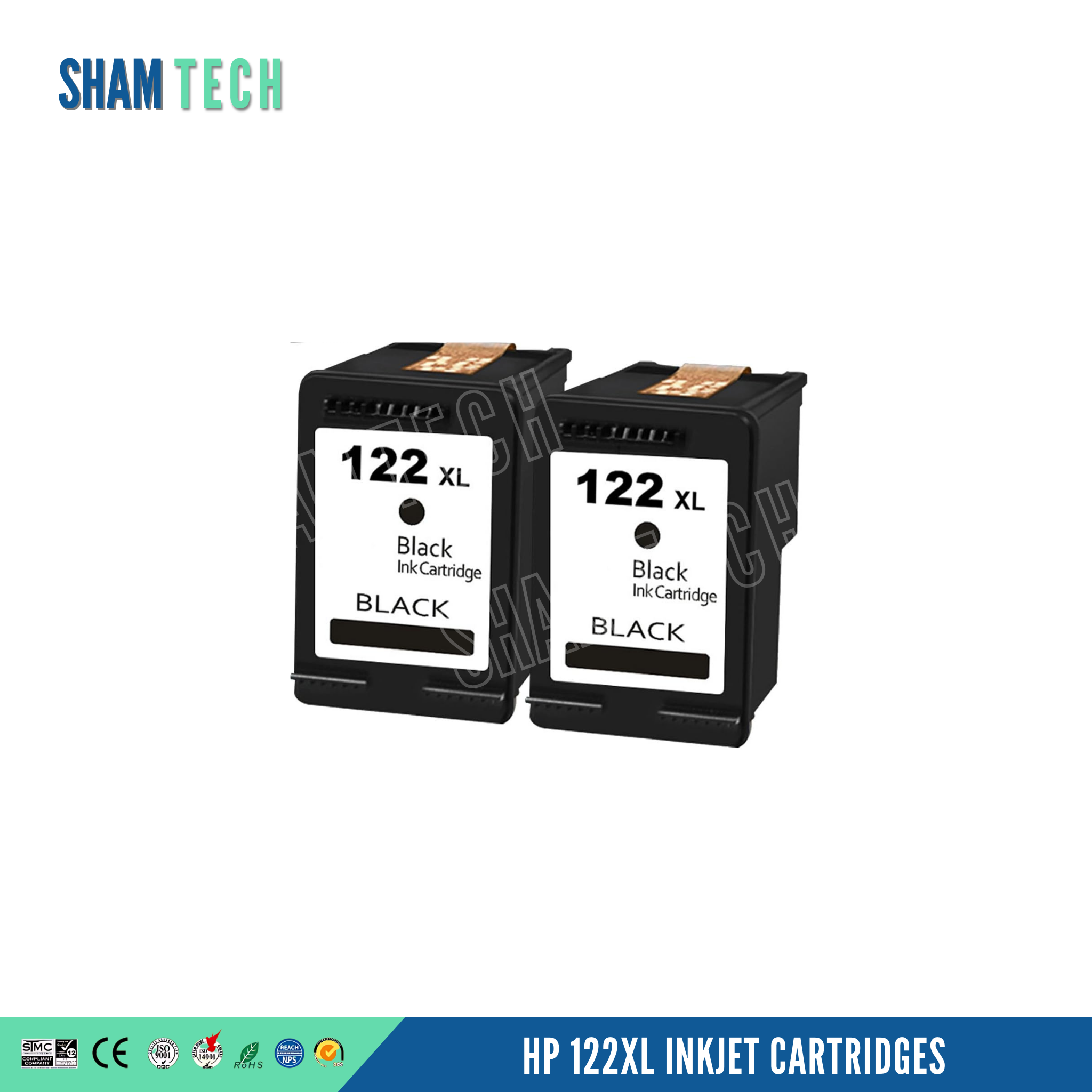 Compatible HP 122XL Inkjet Cartridges