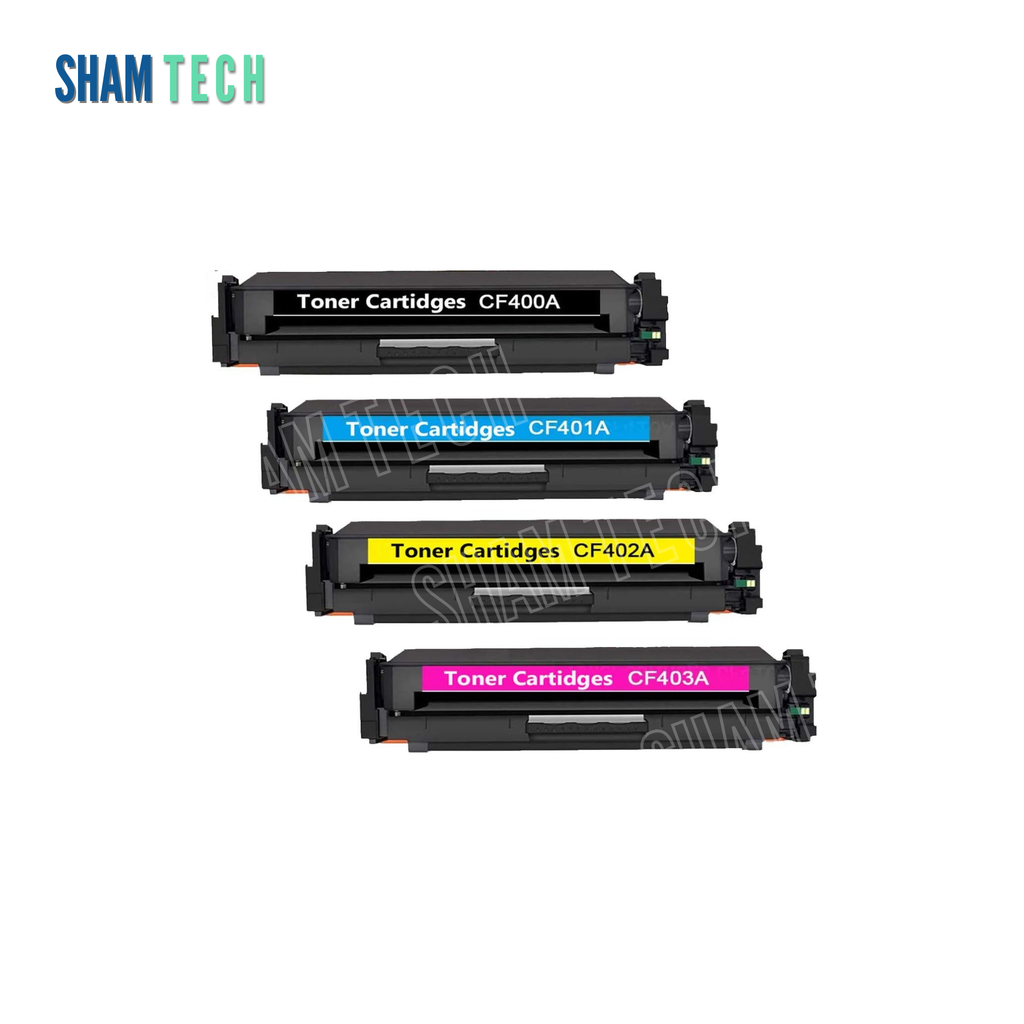 شرائح HP 201A CF400/401/402/403A الملونة الذكية