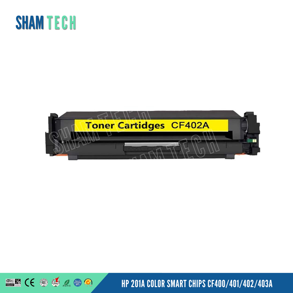 شرائح HP 201A CF400/401/402/403A الملونة الذكية