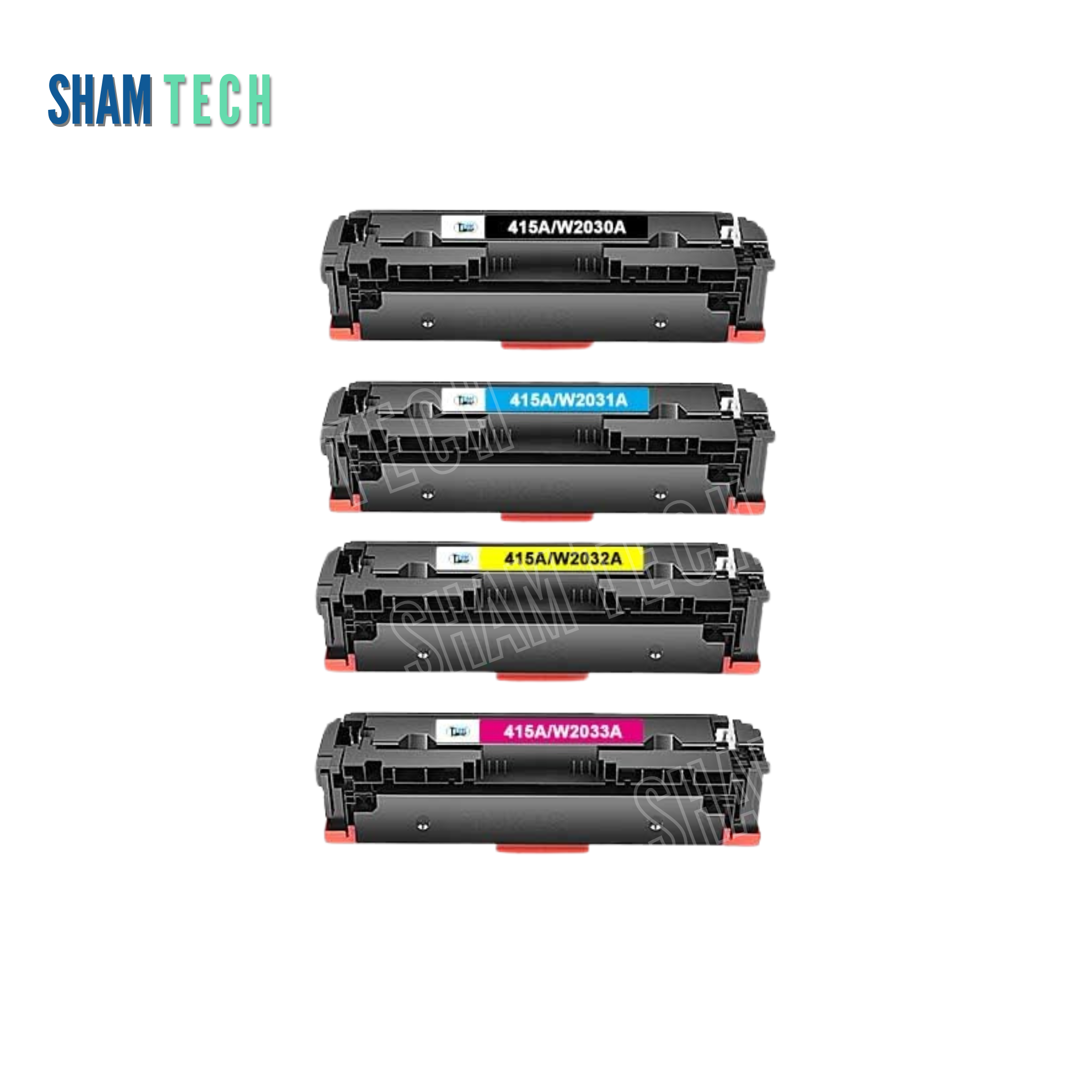 Compatible HP 415A Color Laser Toner Cartridge 2030A/2031/2032/2033 With out chip