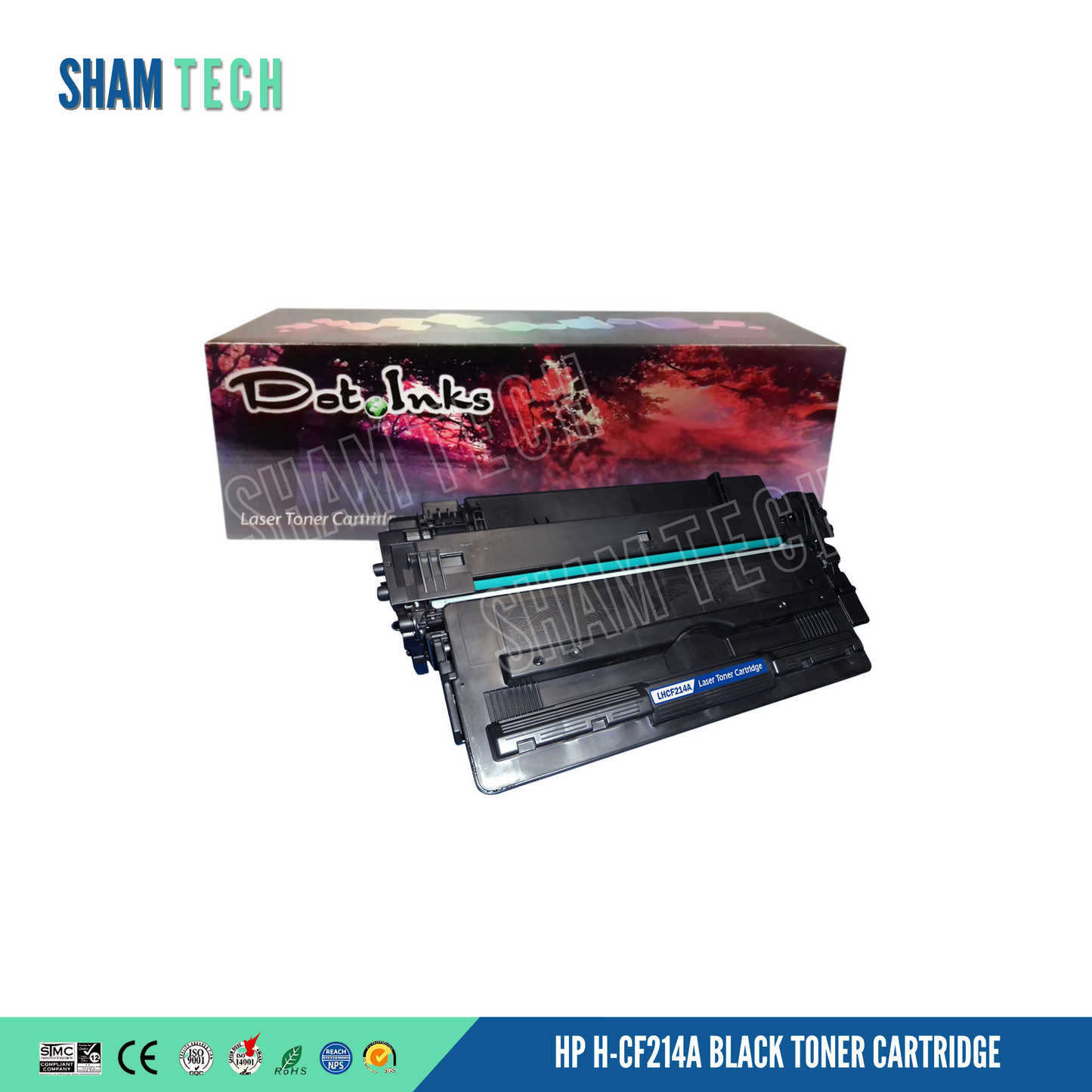 Compatible HP H-CF214A Black Toner Cartridge