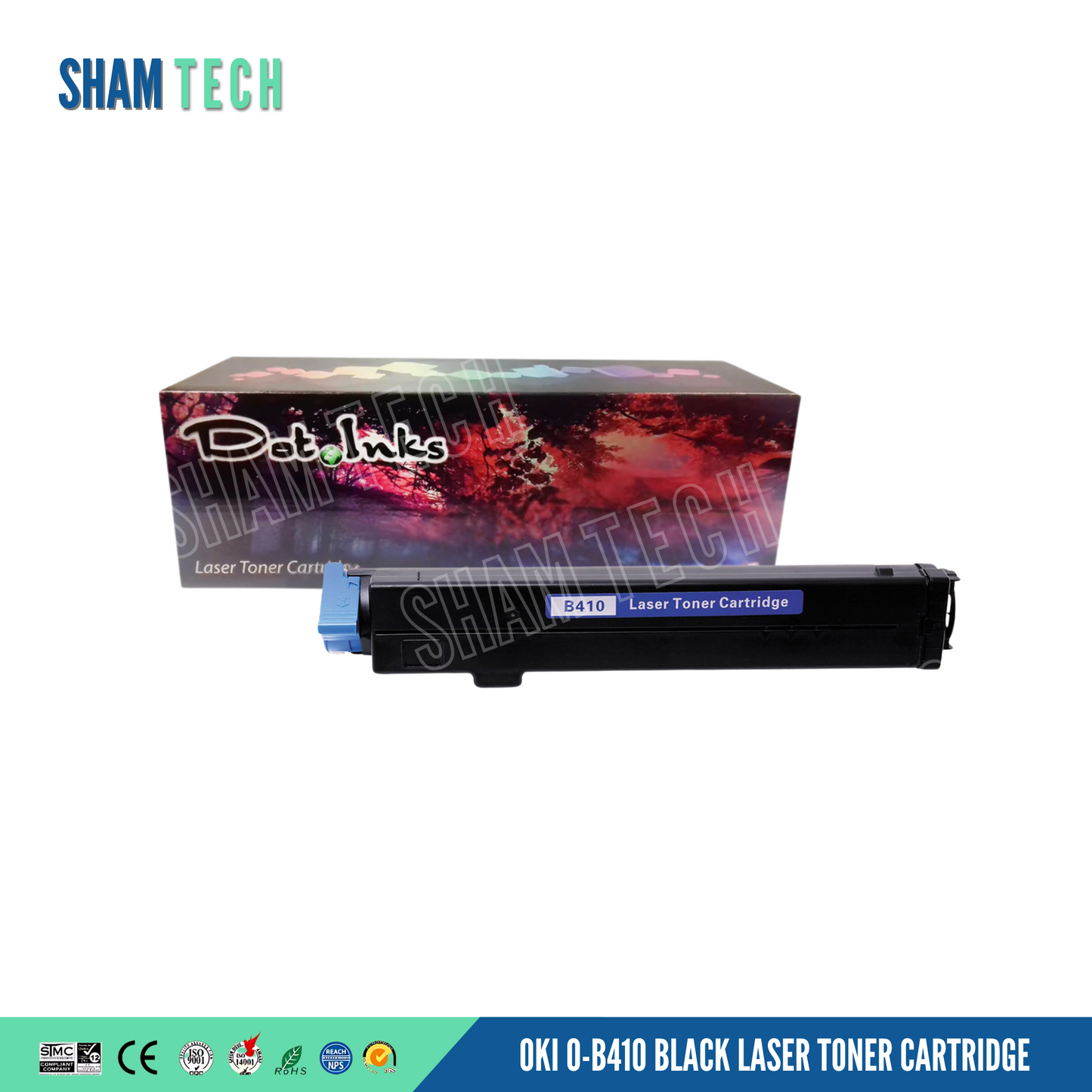 Compatible OKI O-B410 Black Laser Toner Cartridge