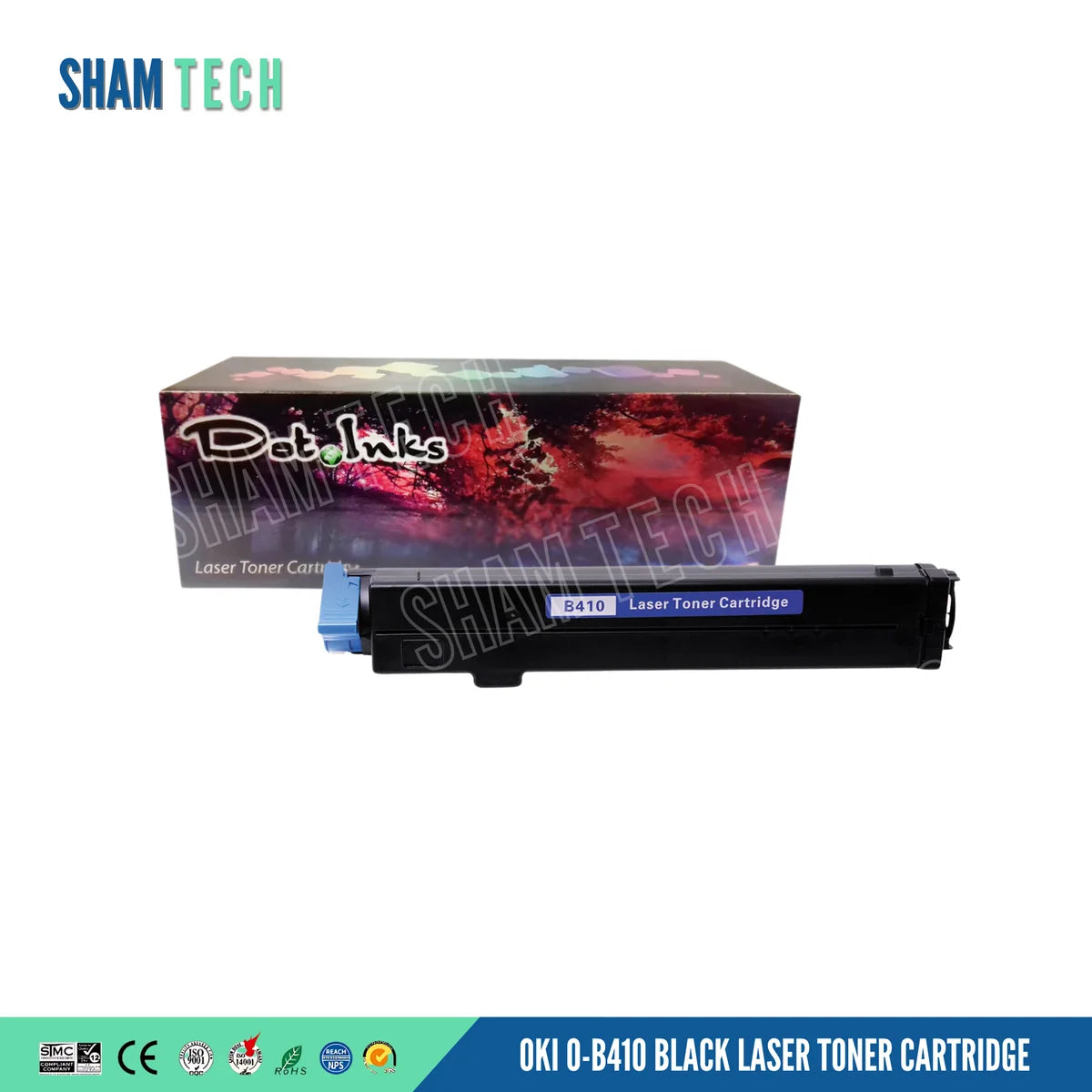 OKI B410 Toner (Compatible) - O-B410 Black Toner Cartridge