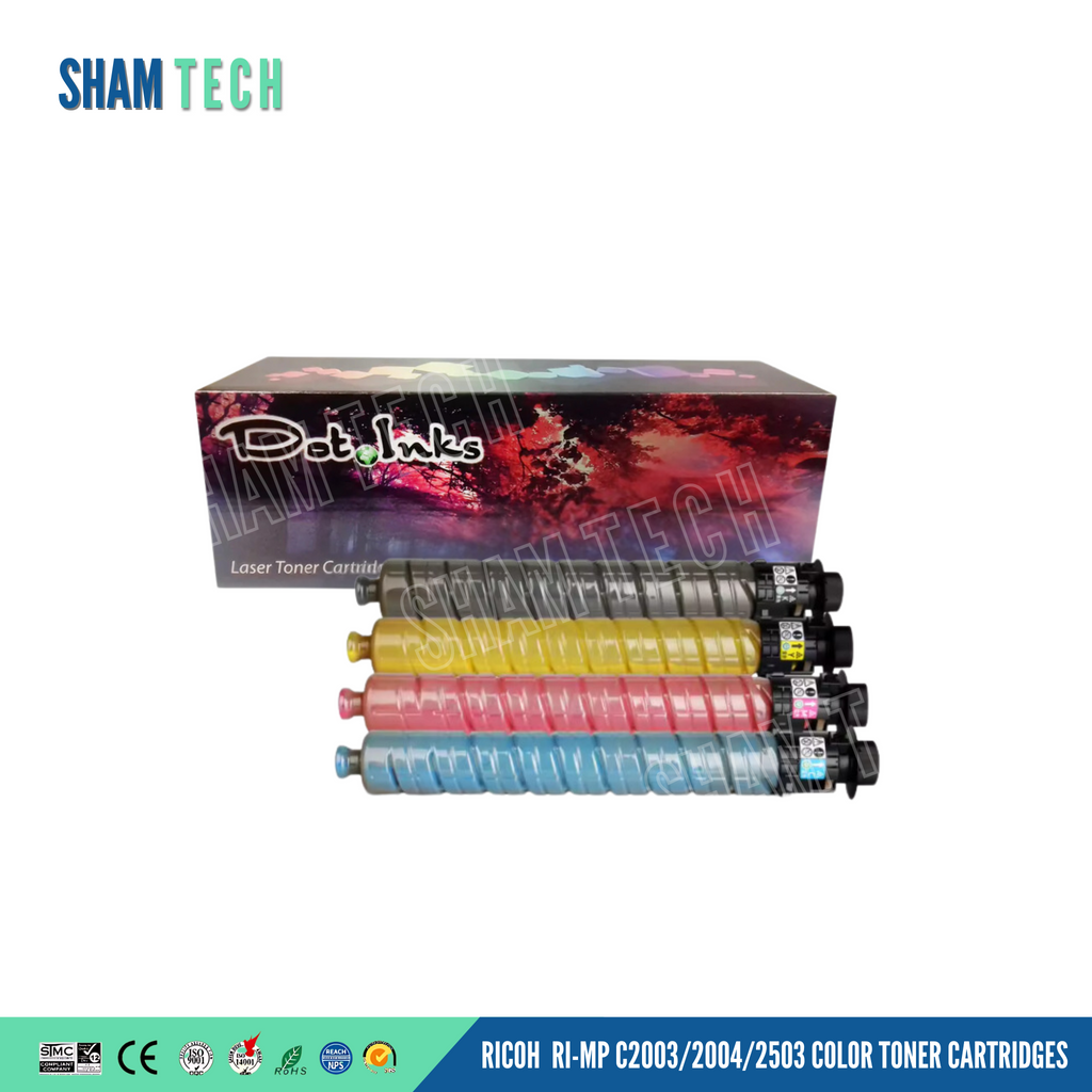 Compatible Ricoh  RI-MP C2003/2004/2503 Color Toner Cartridges