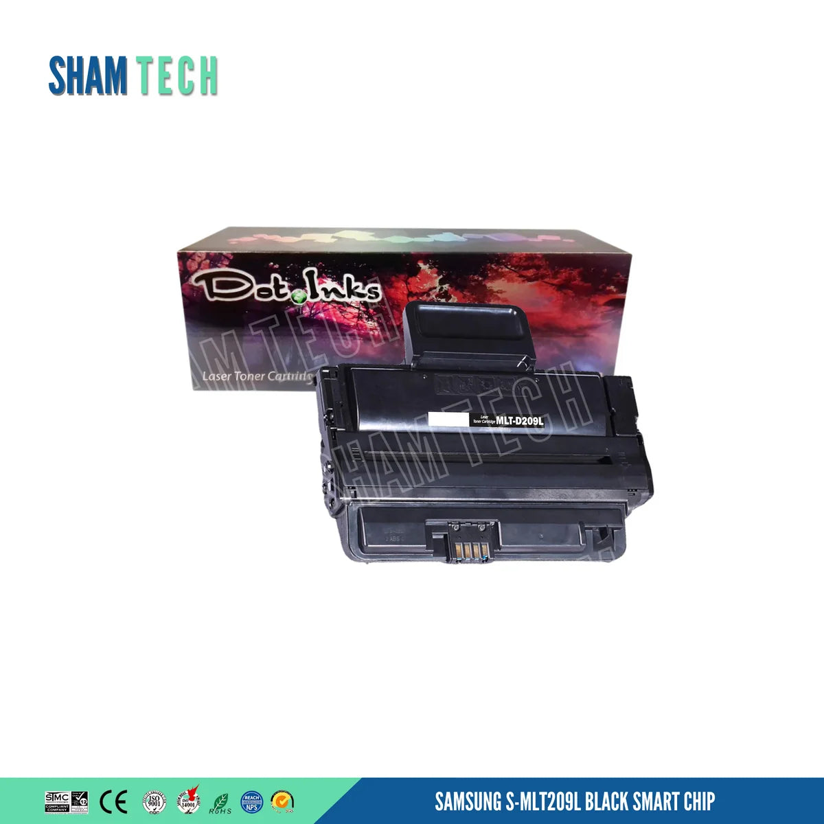 Samsung 209L Toner Cartridge (Compatible) S-MLT209L Black Toner